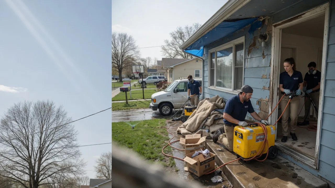 Basement Flood Cleanup in Sutherland, VA near me